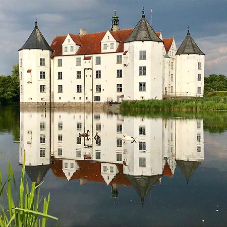 Ferienwohnung Skowronek Am Kurpark Glücksburg Dış mekan fotoğraf