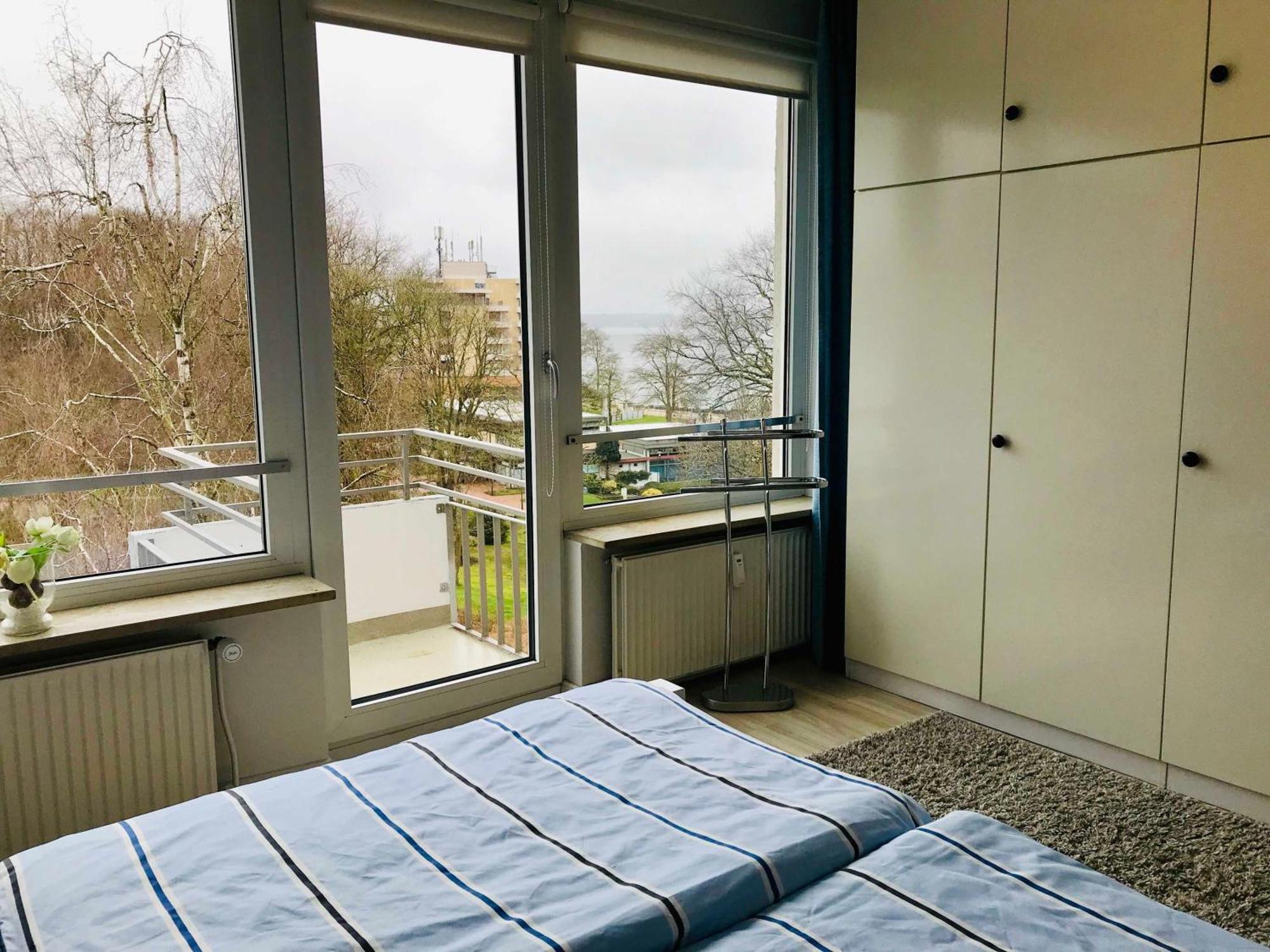 Ferienwohnung Skowronek Am Kurpark Glücksburg Dış mekan fotoğraf